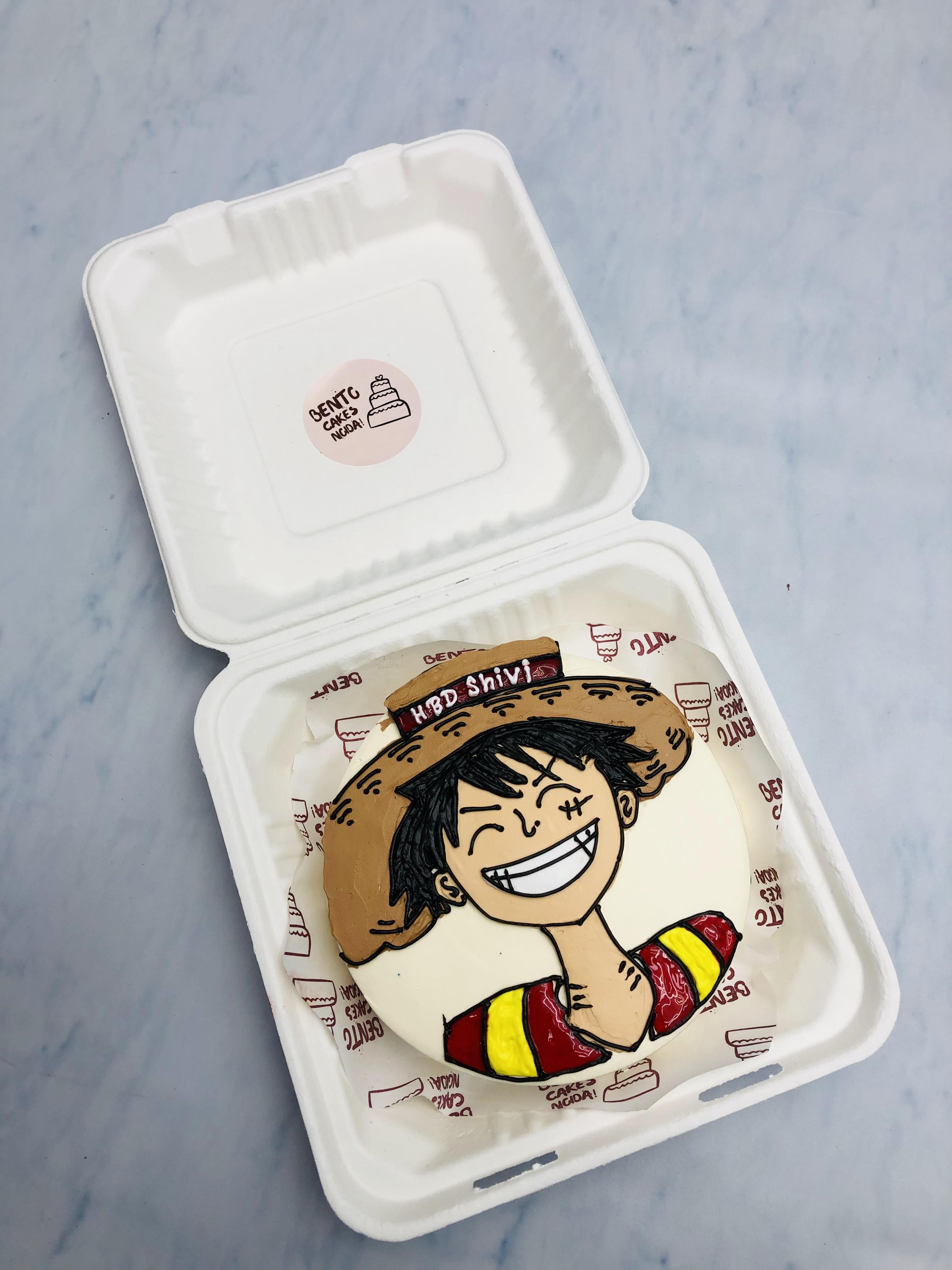 Anime Cartoon Theme Bento Cake